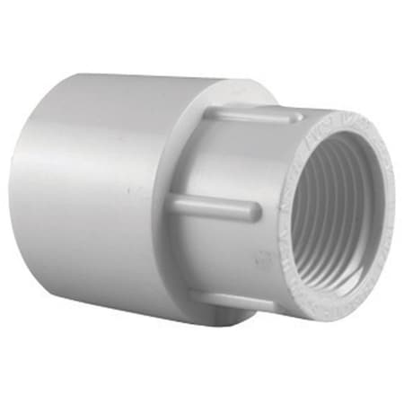 Charlotte Pipe And Foundry Charlotte Pipe Schedule 40 1 in. Slip X 3/4 in. D FPT PVC Pipe Adapter 1 pk PVC 02101 3800